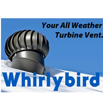 Lomanco Whirlybird Attic Turbine Vents