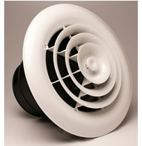 Hvacquick Airtec Series Mv360 Round Ceiling Diffusers And Grilles