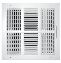 TRUaire 104M Series Stamped 4 Way Sidewall and Ceiling Registers