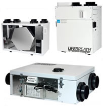 Lifebreath RNC Series HRV Heat Recovery Ventilators