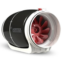 Vortex Powerfans S Series Ultra Quiet Inline Fan