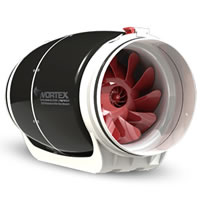 Vortex Powerfans S Series Quiet Inline Fan