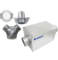 Aldes SBFK and MBFK Series Single-Port Bath Fan Kits